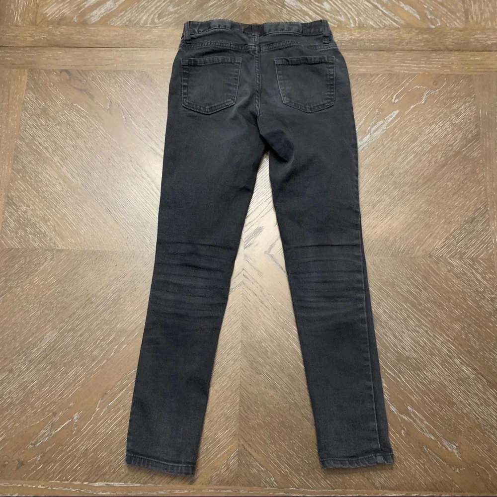 Super Skinny Cat & Jack black denim jeans Size 10 girls